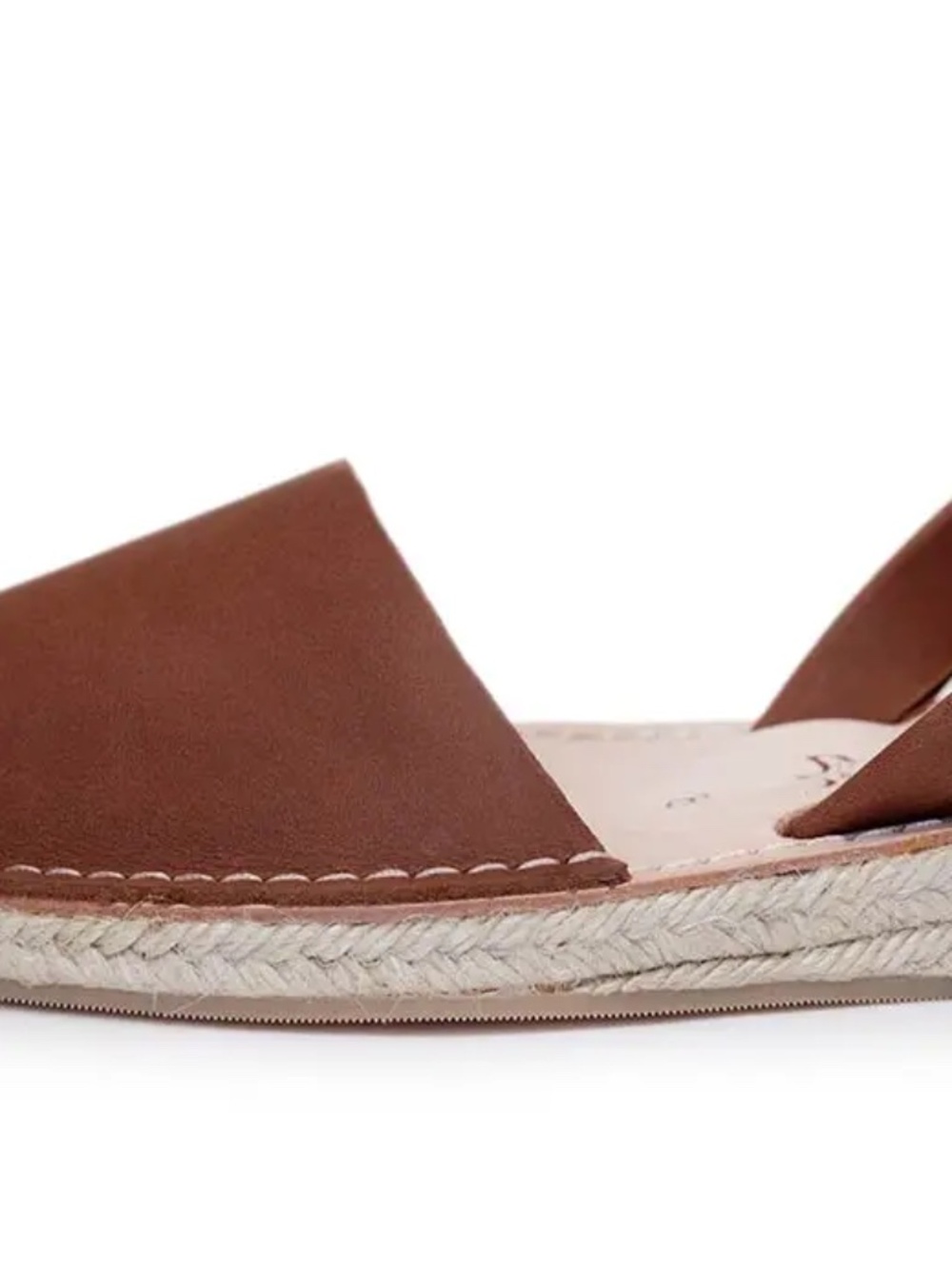 NIB Pons Shoes - Classic Espadrille Brown Size 9 - Picture 3 of 7